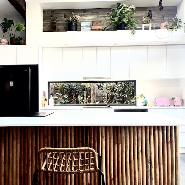 Kitchen with island bench